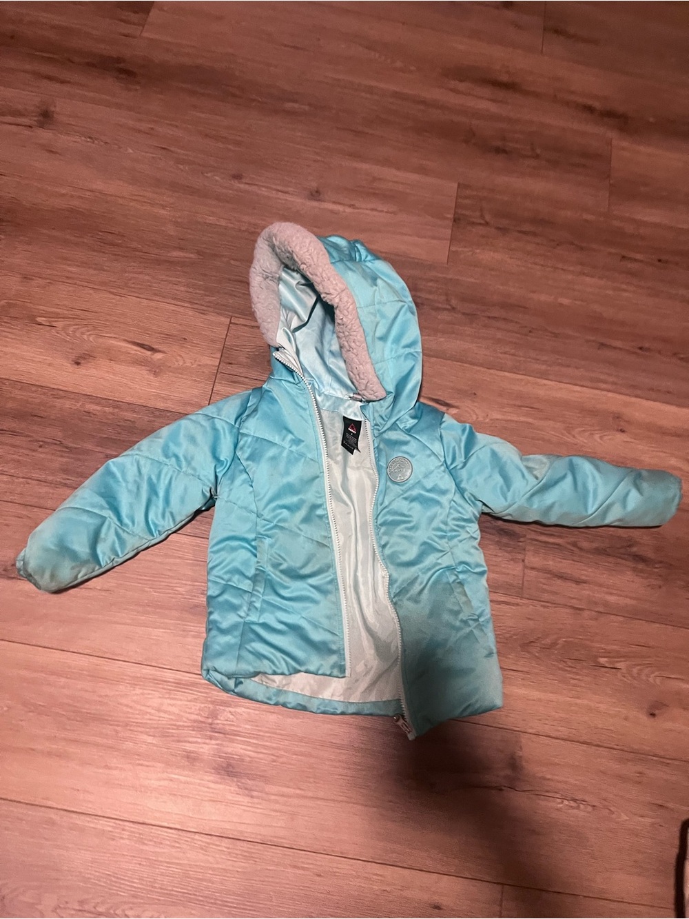 Gerry Weber Light Blue Kids Hooded Puffer Jacket